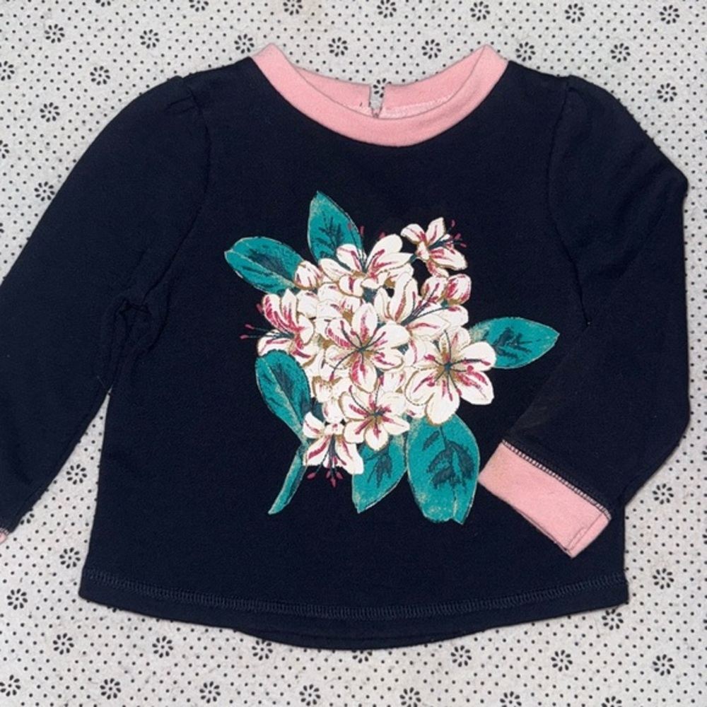 🛍PRETTY Little GIRLS SWEATSHIRT SIZE 12-18 MONTHS🛍